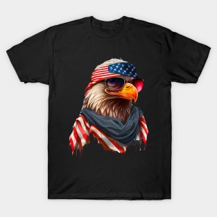 4th of July Bald eagle design T-Shirt